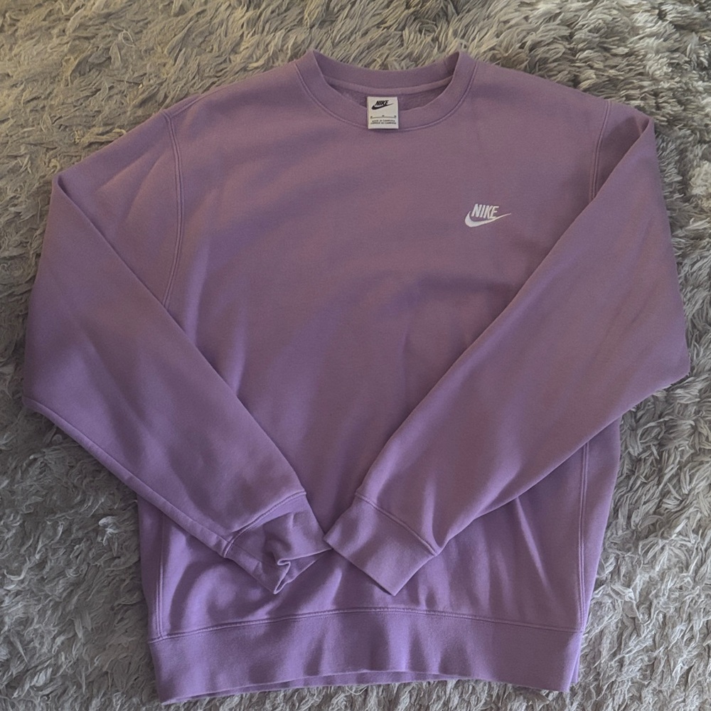Nike Women’s Lavender Crewneck Sweater